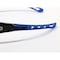 Ge Safety Glasses, Anti-Fog & Anti-Scratch, Clear Lens, Black/Blue Frame GE104CAF - alternate 4